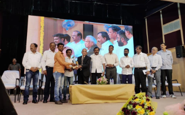 Best NGO for Excellence in                                         Social Service Award by Indian film director and screenwriter-Mr.A.R. Murugadoss